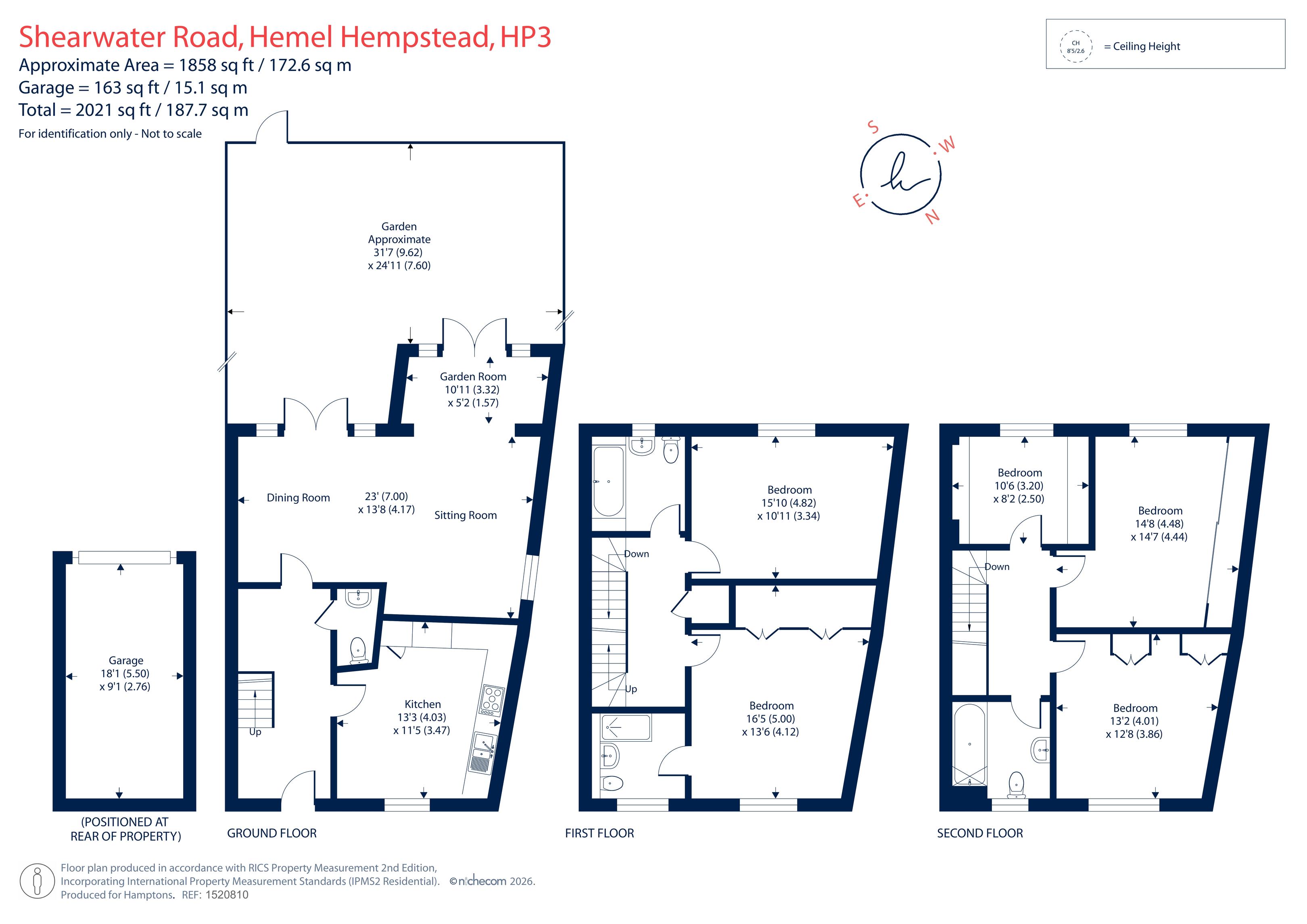 20, Shearwater Road, Hemel Hempstead floorplan