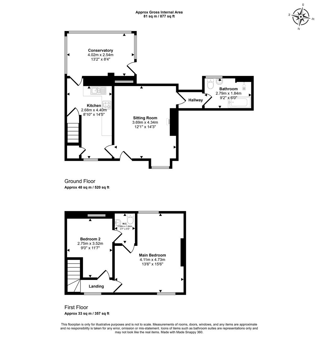 10, Tout Hill, Shaftesbury floorplan