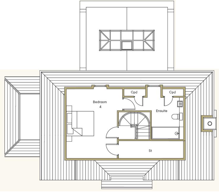 Plot 8, Oakbourne,, Andrews Lane, Goffs Oak floorplan