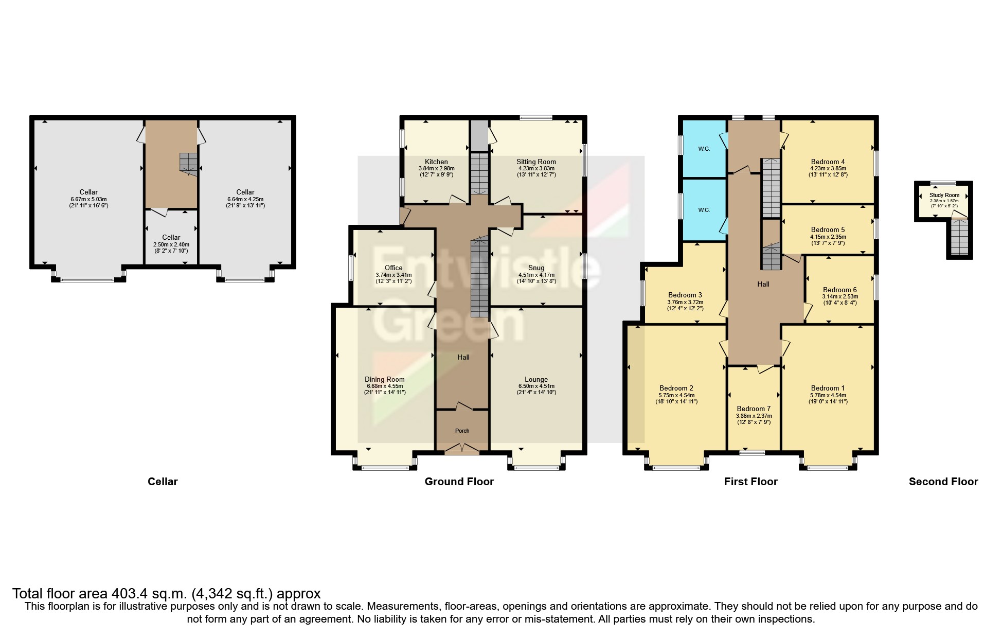 Tulketh Road, AshtonOnRibble, Preston PR2, 7 bedroom detached house