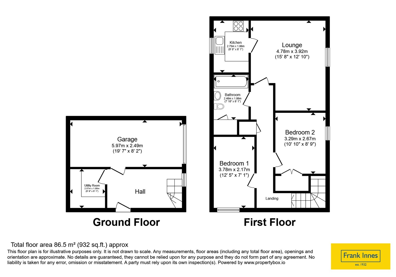 111, Hotspur Drive, Nottingham floorplan