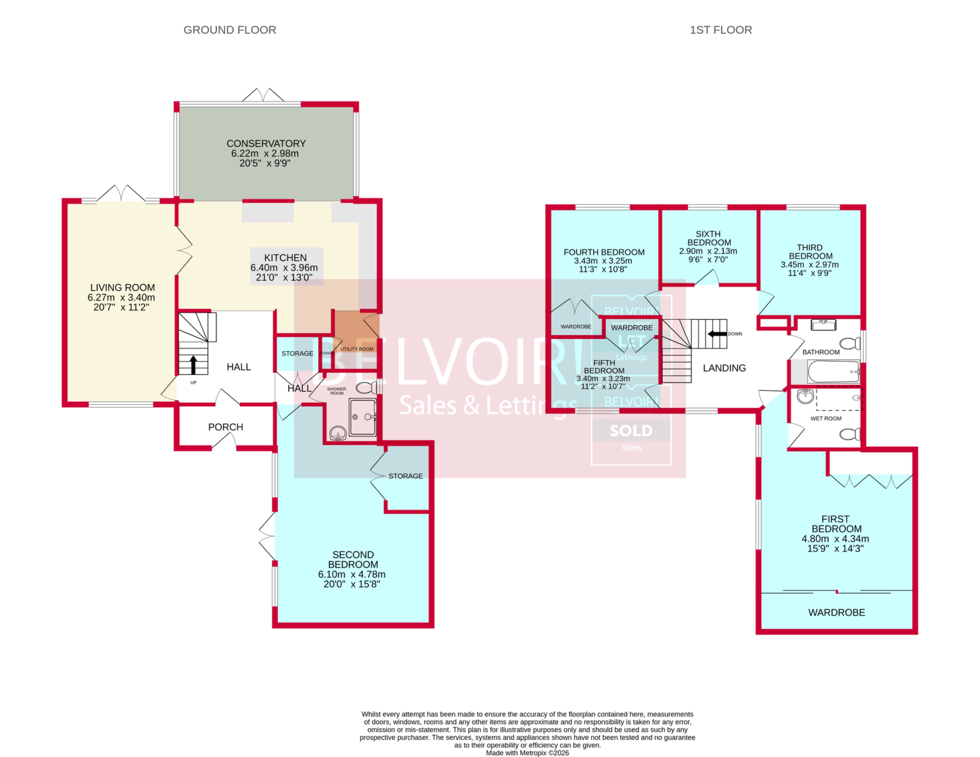 3, The Leasowes, Tipton floorplan