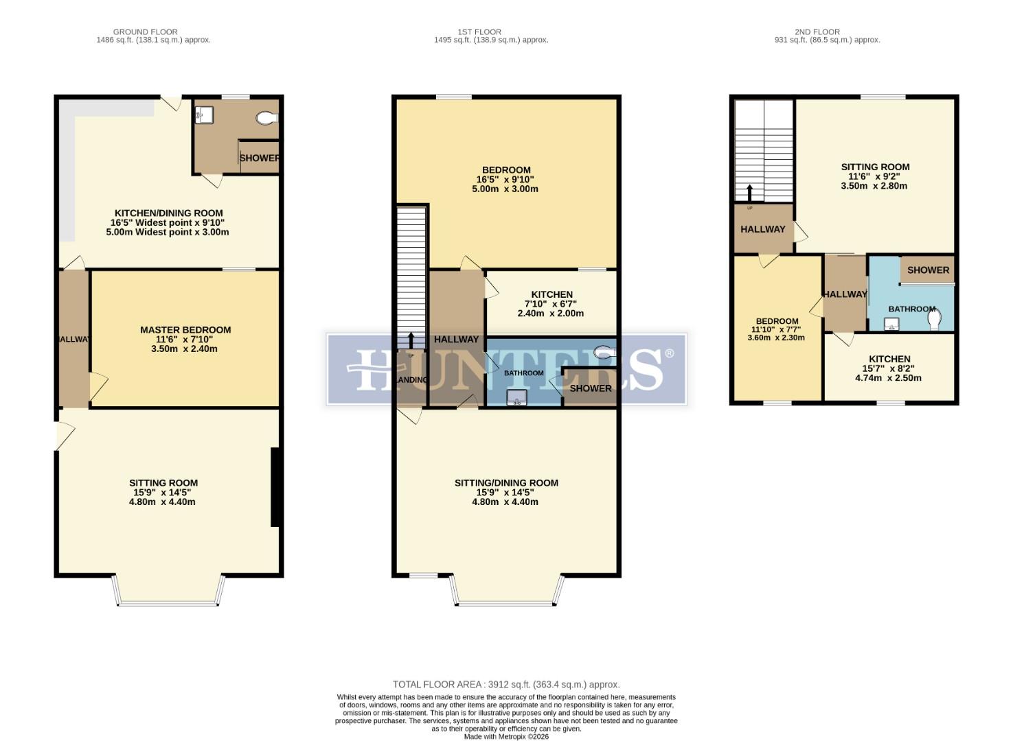 41, Pennsylvania Road, Exeter floorplan