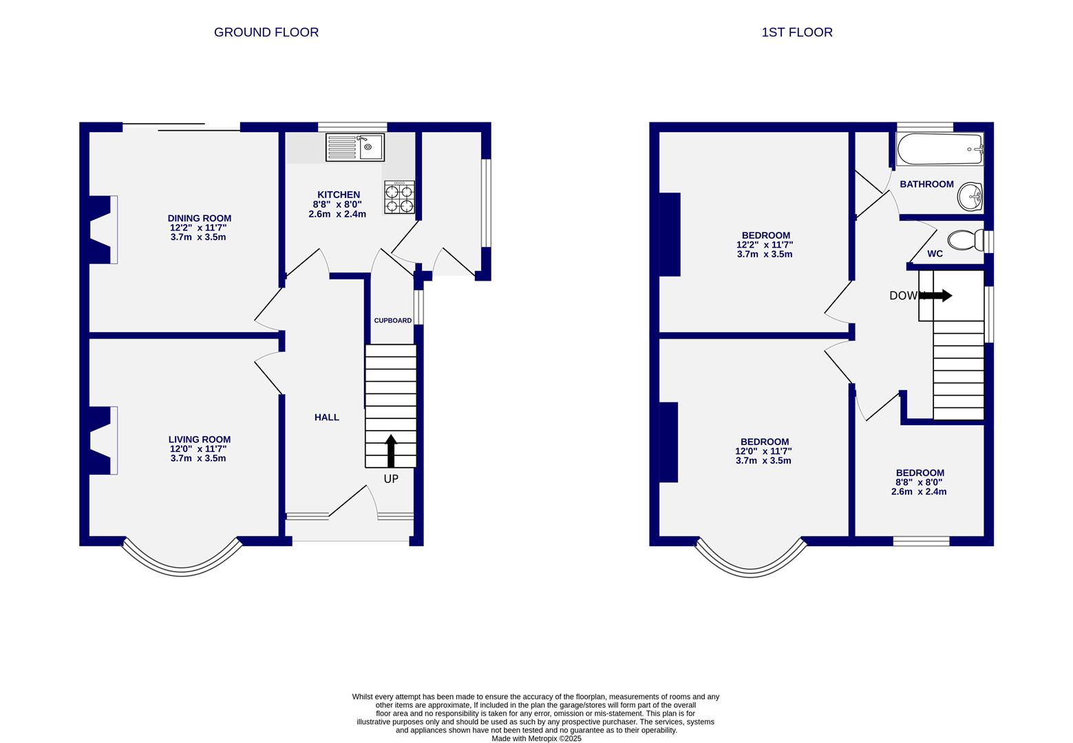 299, Strensall Road, York floorplan