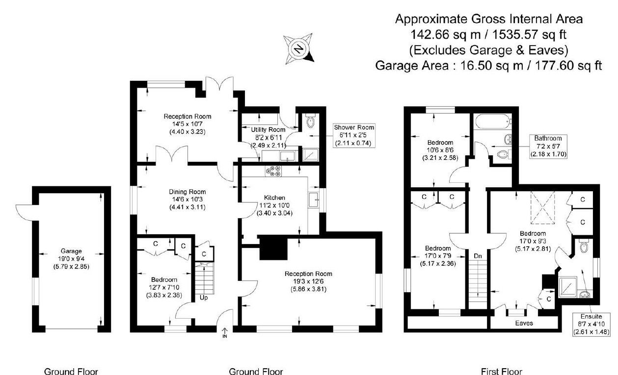 Sunnybank, Moor End, Saffron Walden floorplan