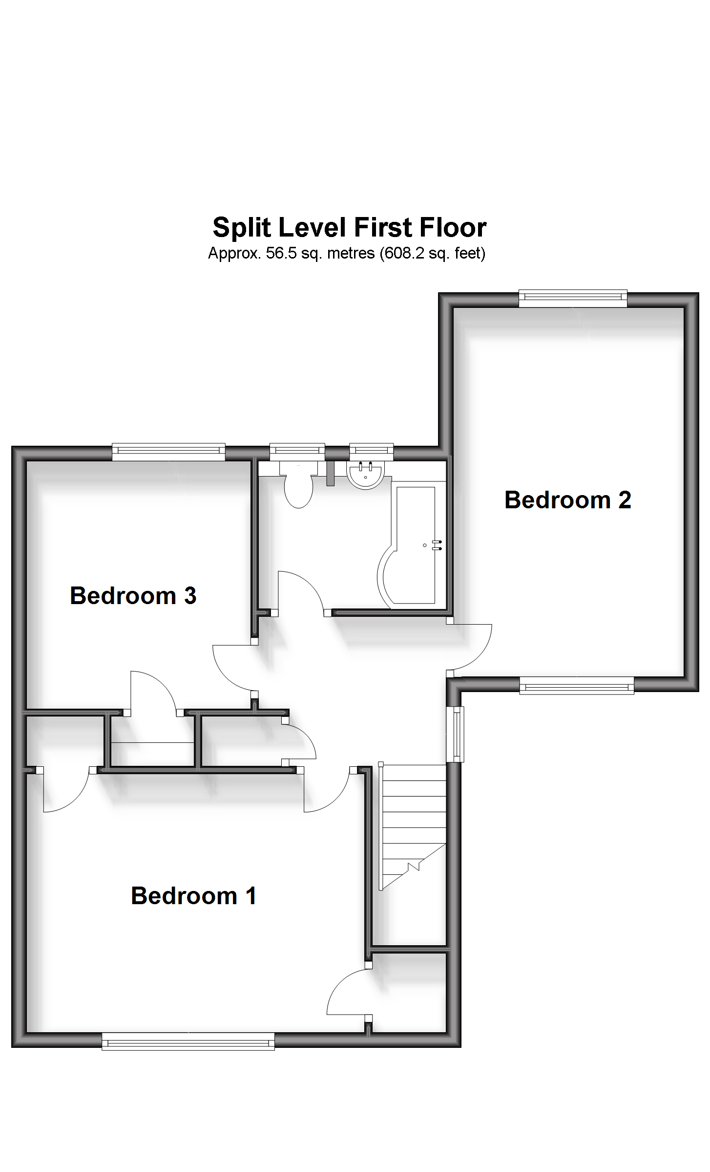 89, Freemens Way, Deal floorplan