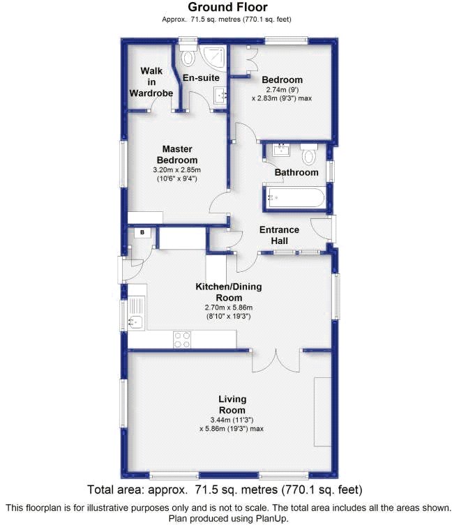 Pinewood Caravan Park, Berkshire floorplan