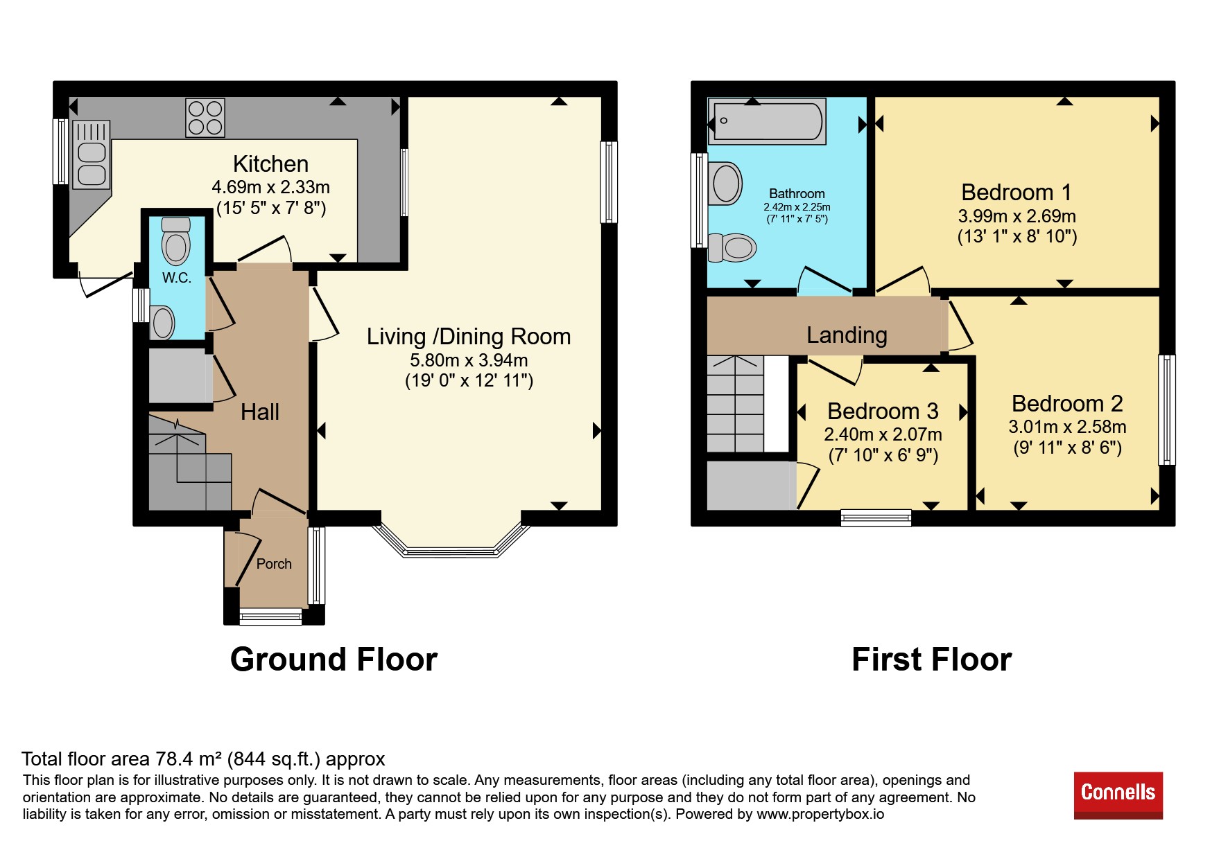 Casterbridge Cottage, Pound Lane, DORCHESTER floorplan