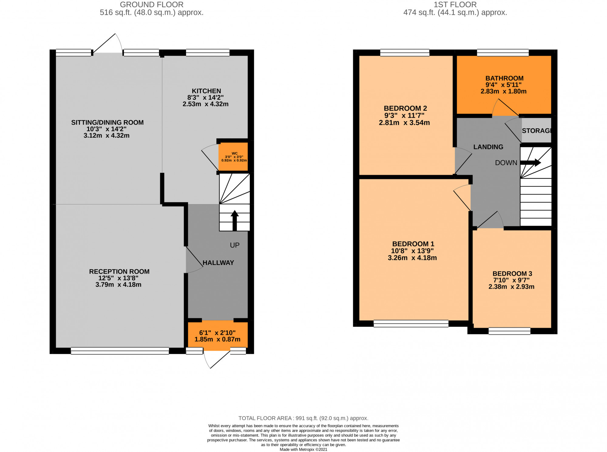 253, Brabazon Road, Hounslow floorplan