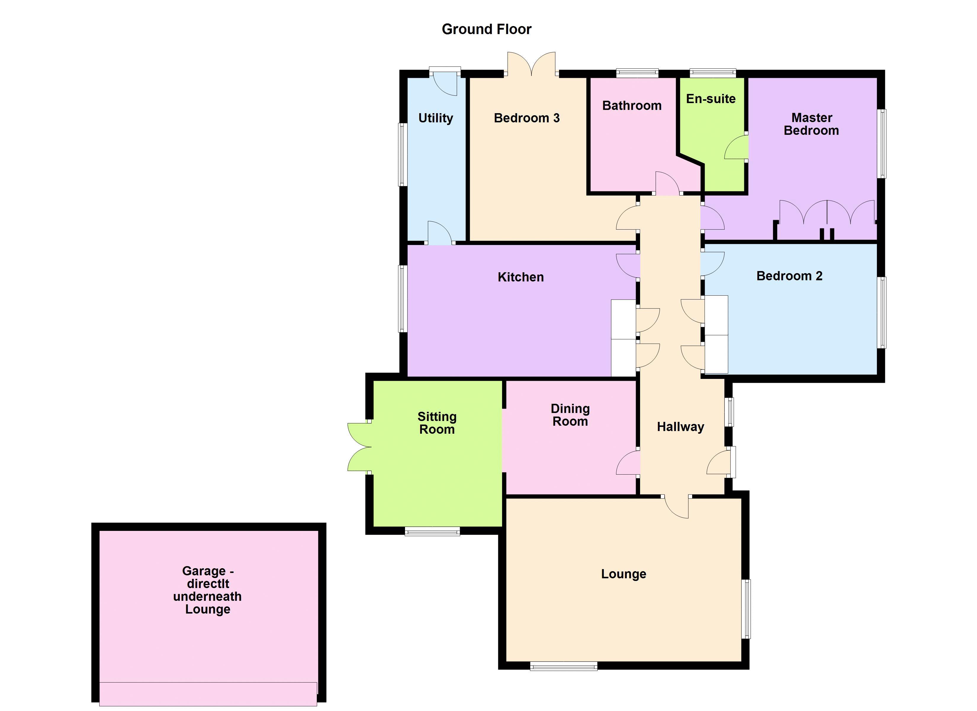3 Bedrooms Detached bungalow for sale in Vicarage Court, Skegby, Sutton-In-Ashfield NG17