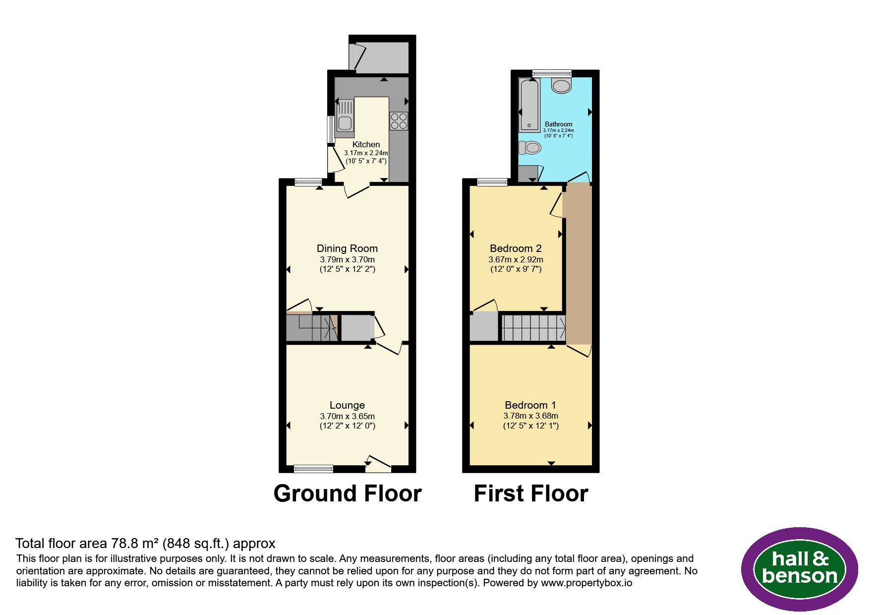 33, George Street, ALFRETON floorplan
