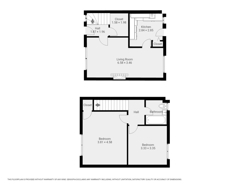 16, Sword Street, Airdrie floorplan
