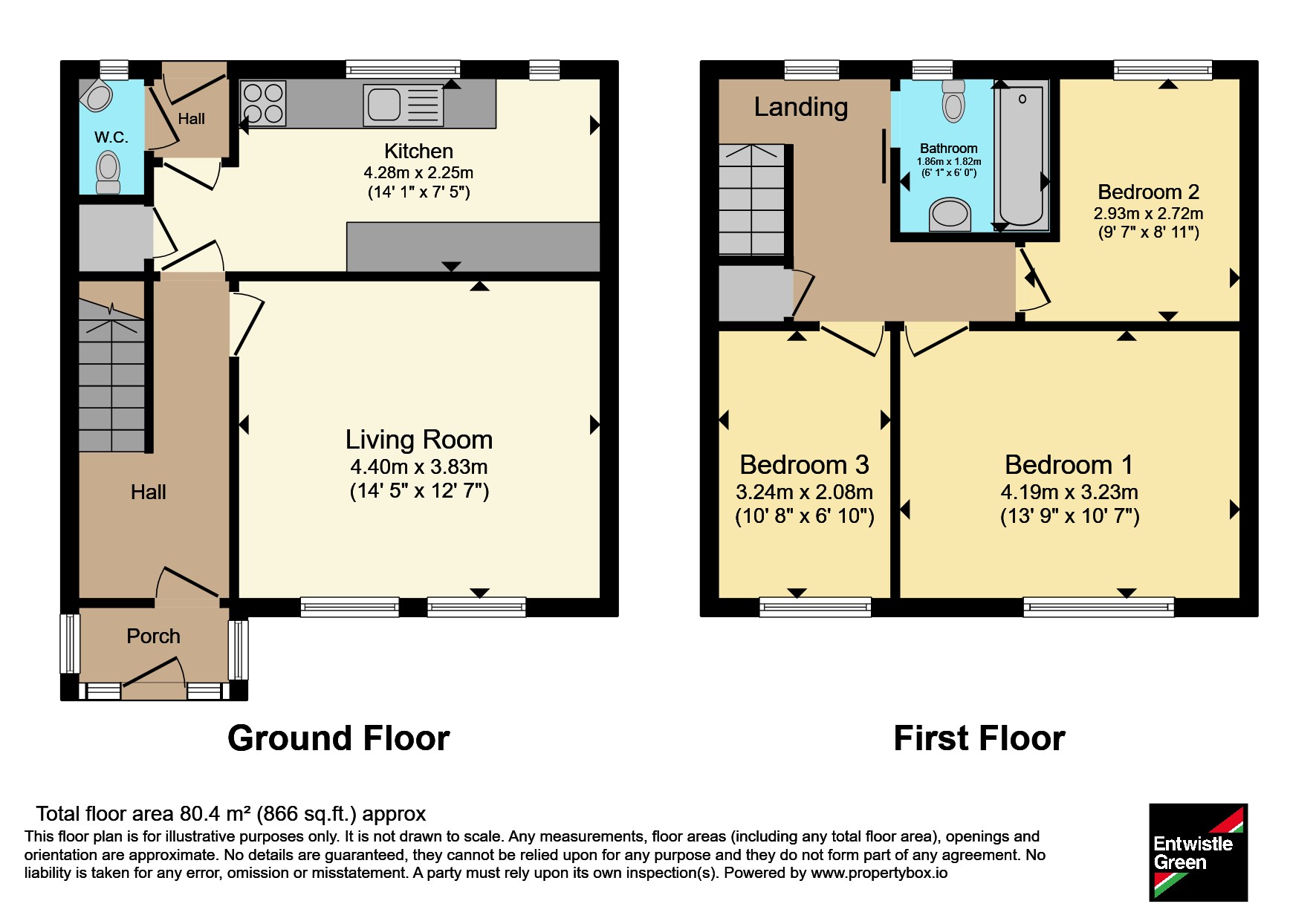 10, Waldgrave Place, Merseyside floorplan