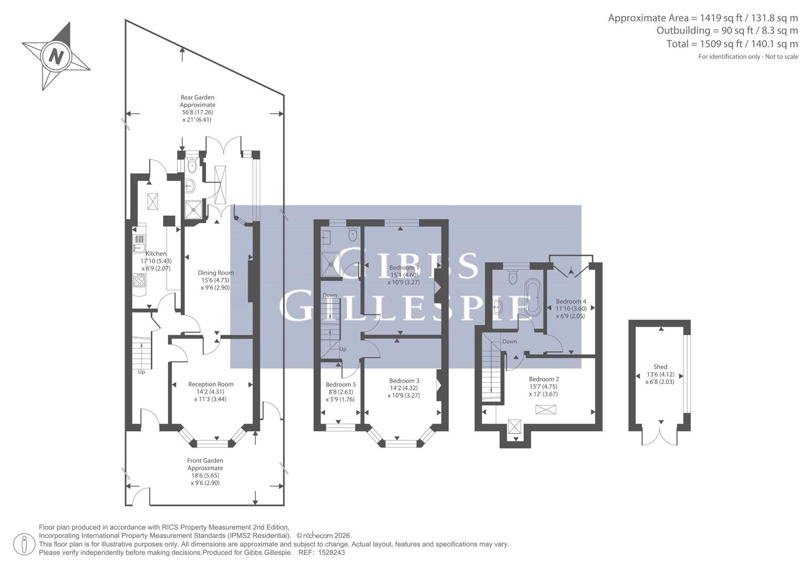 21, Heath Road, Harrow floorplan
