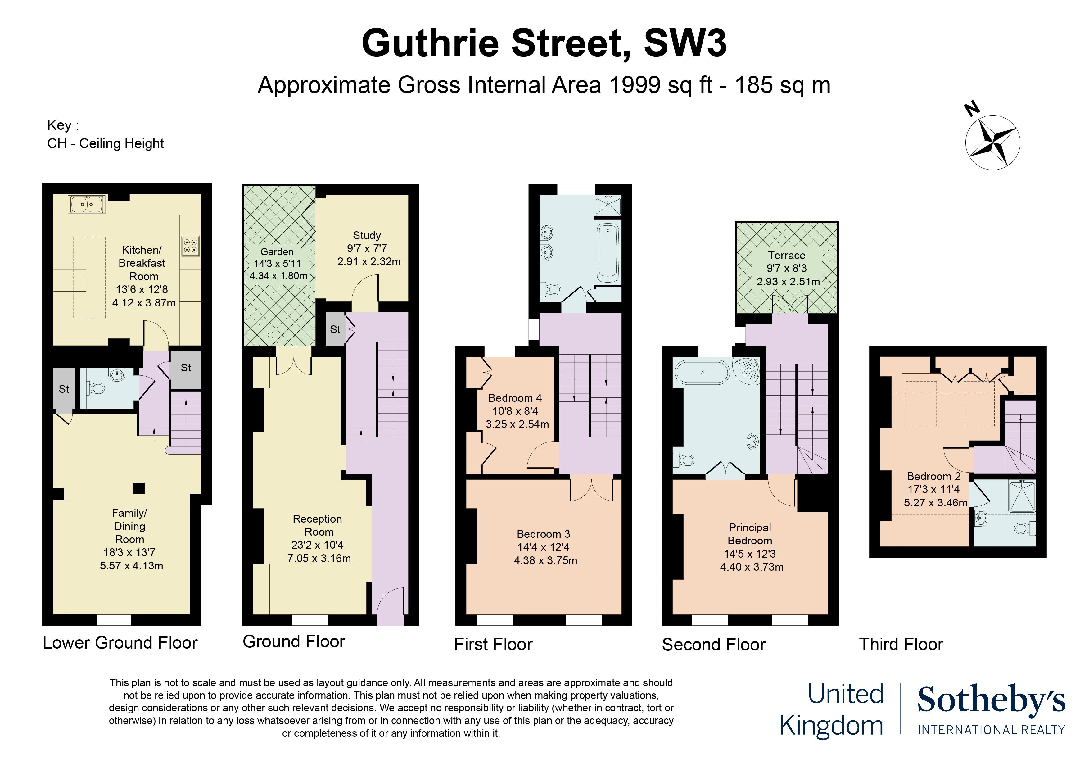 4, 4 Guthrie Street, London floorplan
