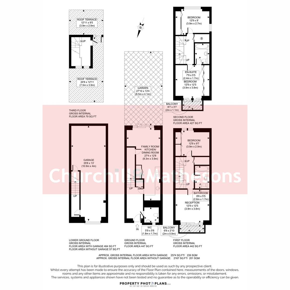 218 Bromyard Avenue floorplan