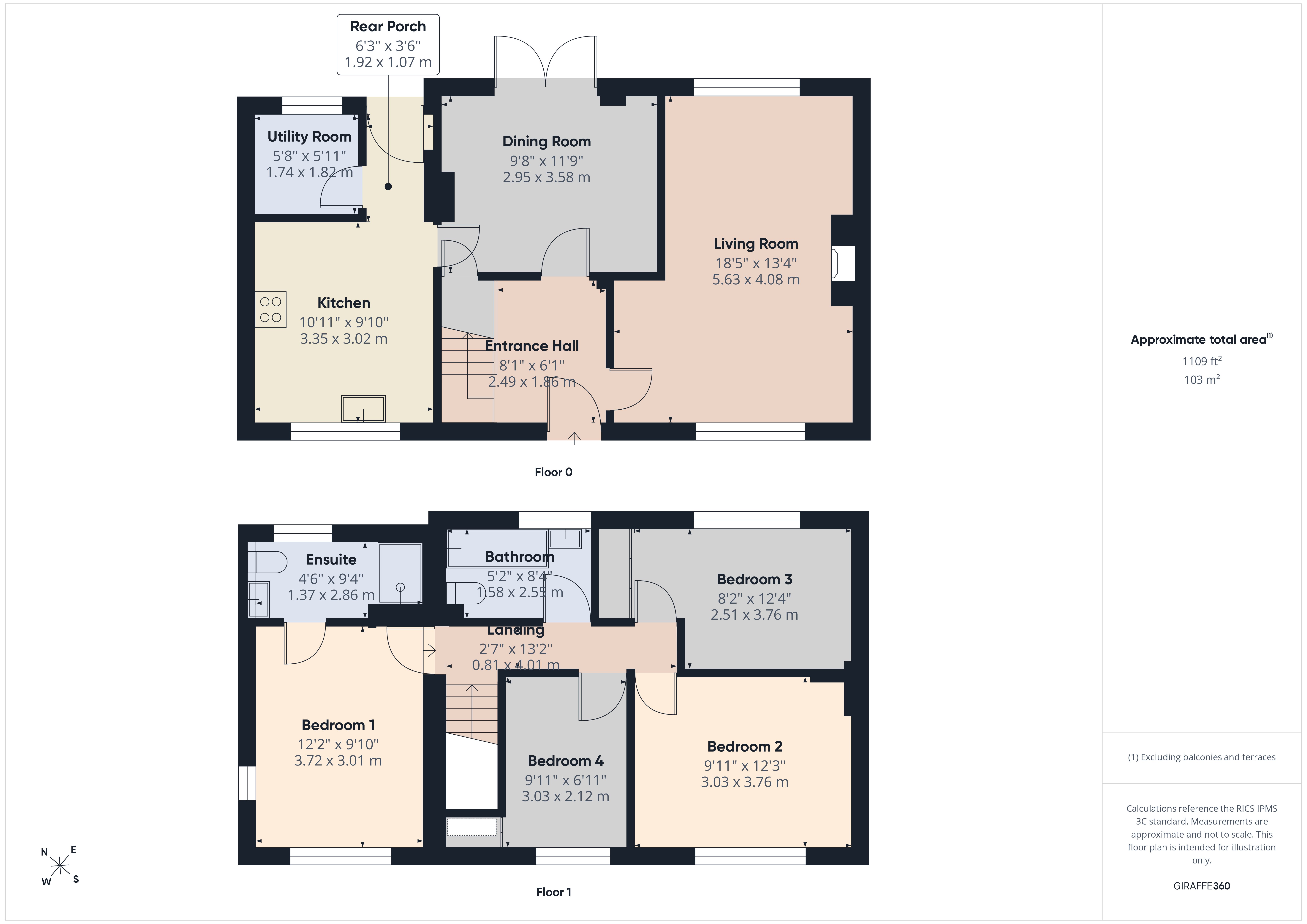 Bangors Green, Bude floorplan