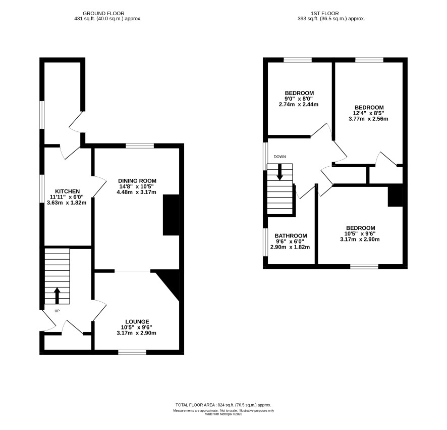 9 Northcote, Docking, King's Lynn floorplan