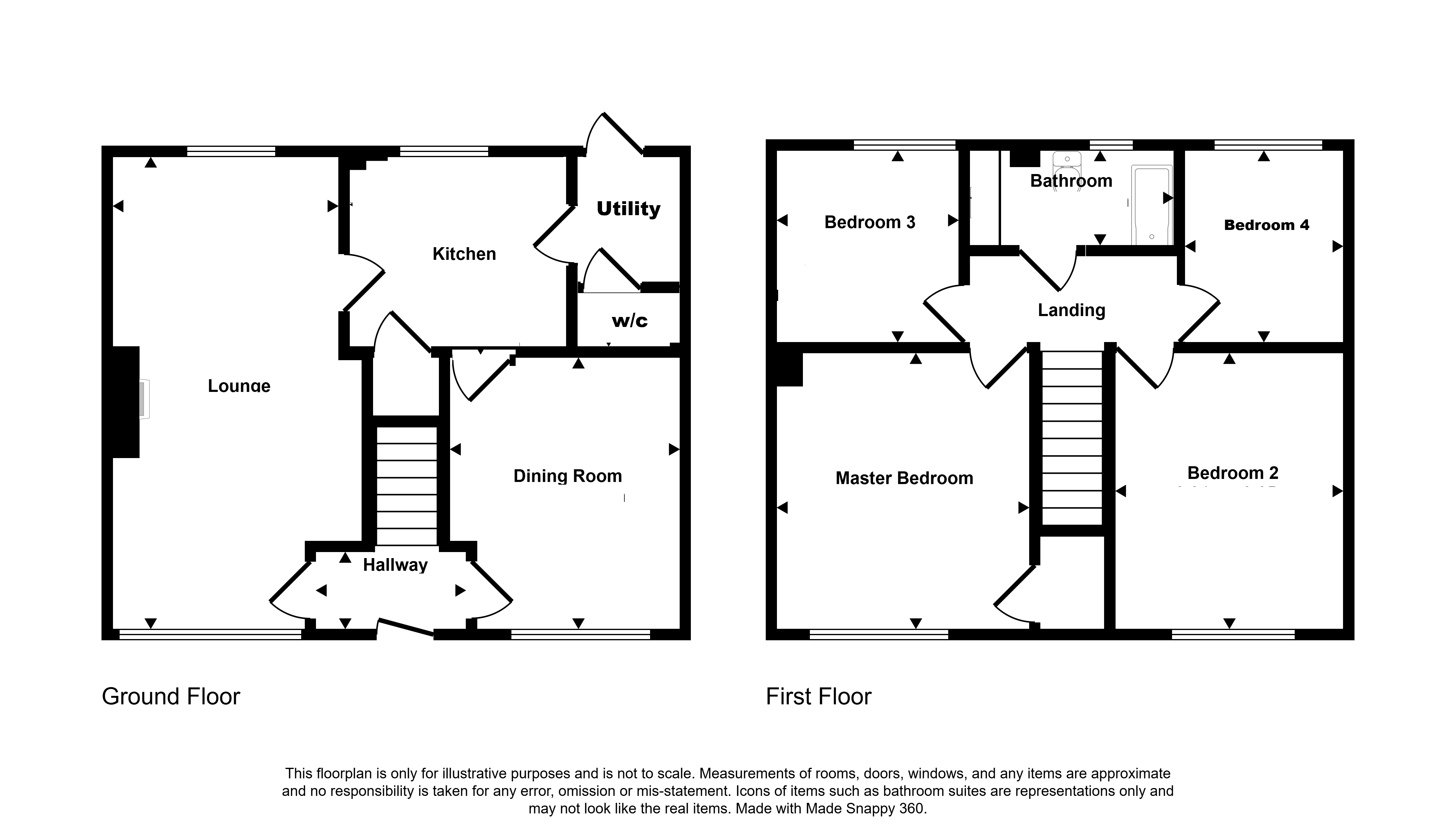 67, Morton Square, Peterlee floorplan