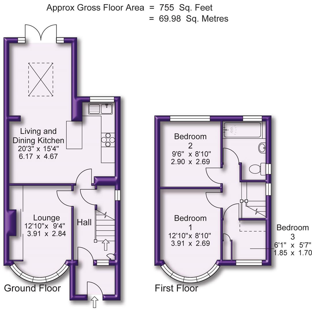 42, Arderne Road, Altrincham floorplan