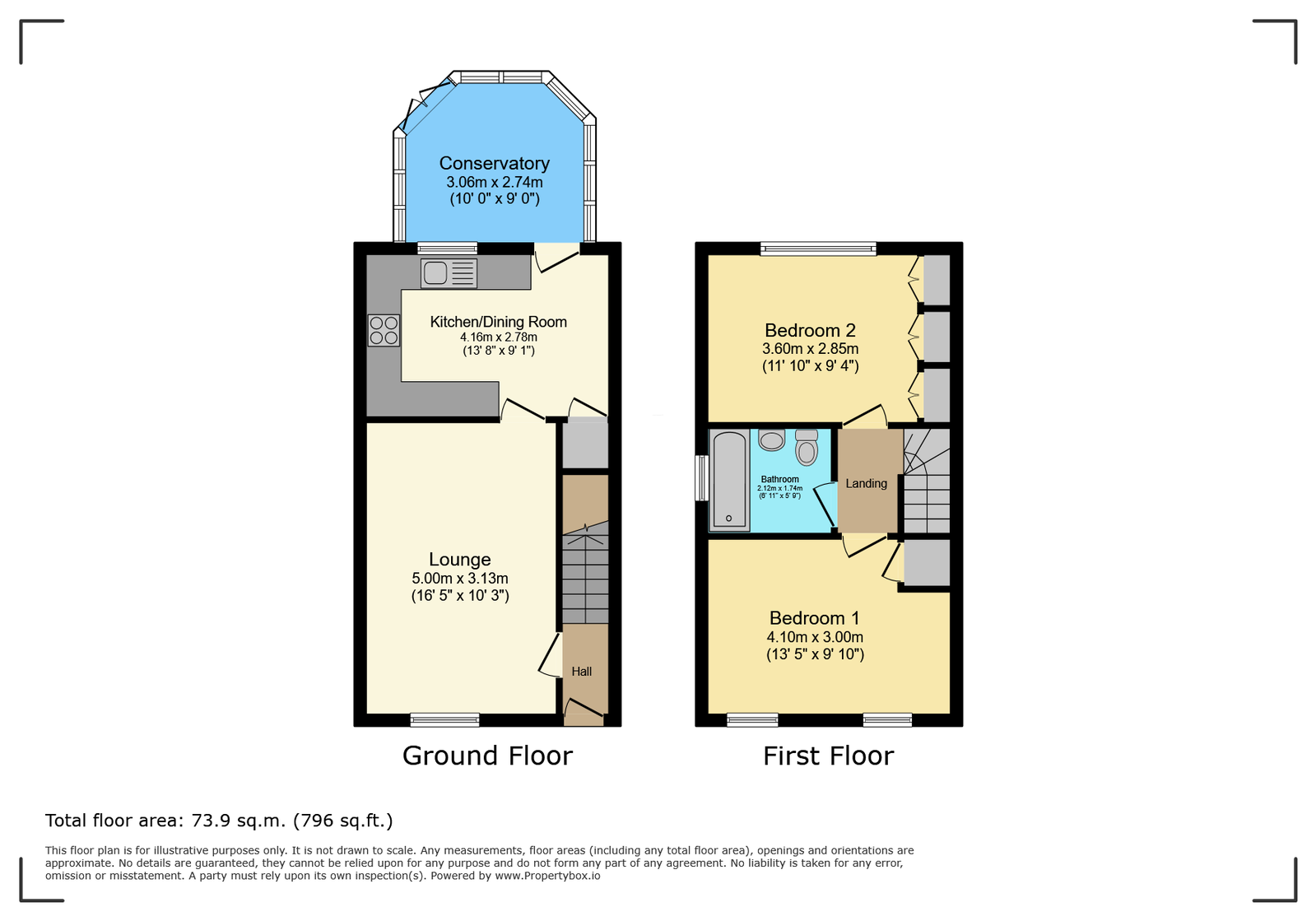 6, Swallow Close, Loughborough floorplan