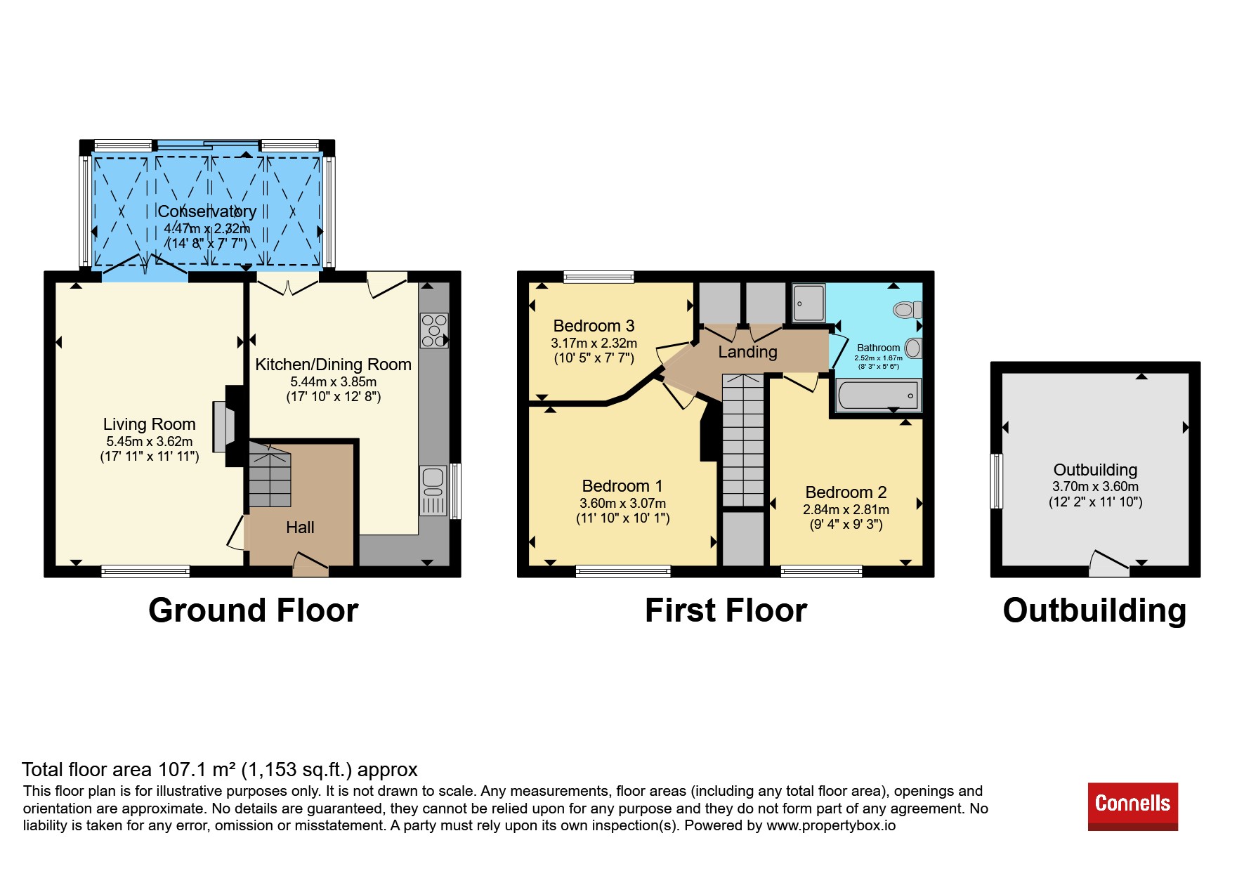 91, Springhill Road, Aylesbury floorplan