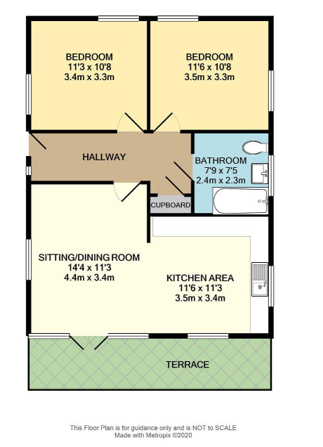 20C,, Croft Road, Hampshire floorplan