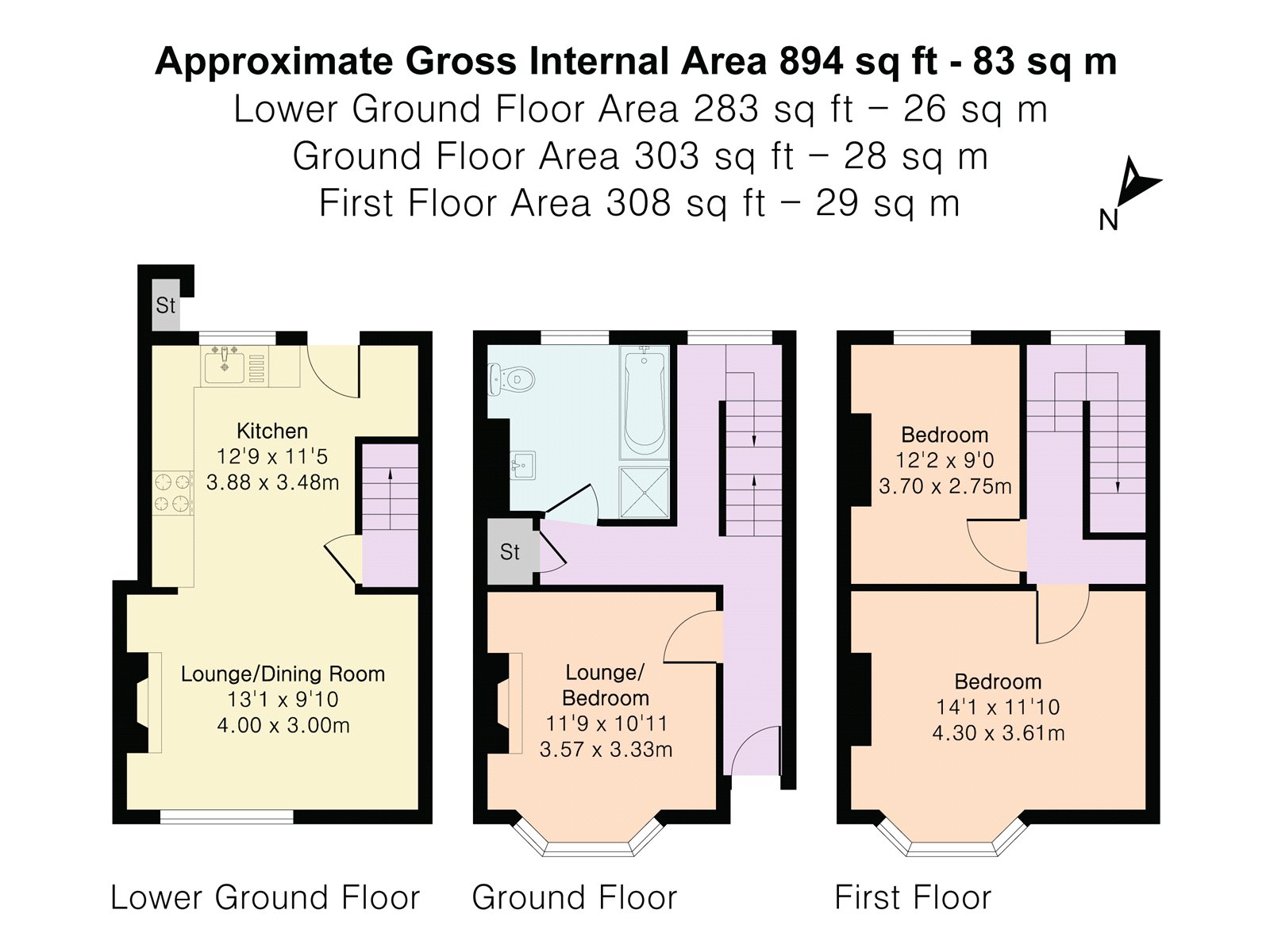66, Park Crescent Road, Brighton floorplan