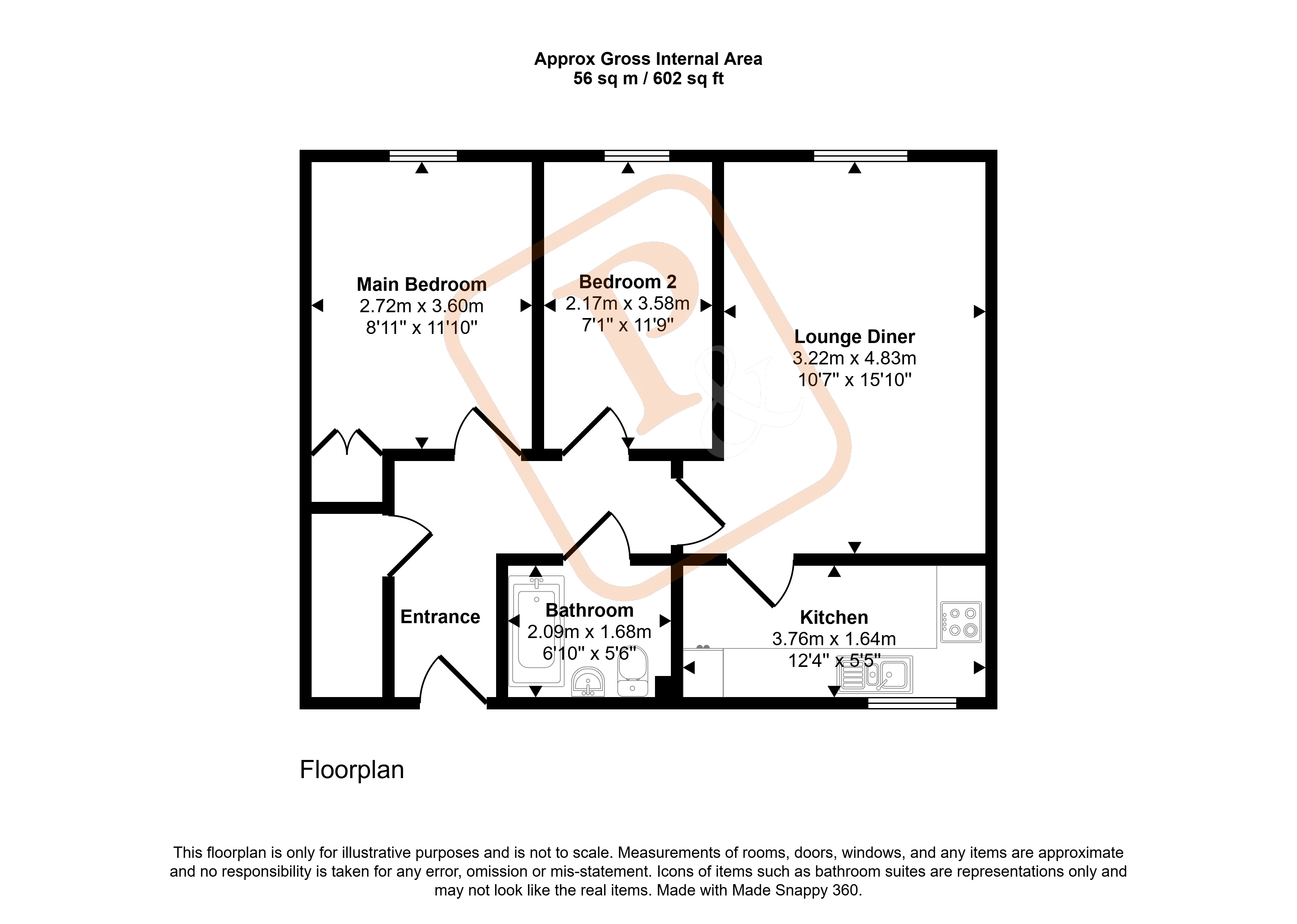 18, Chariot Drive, Essex floorplan