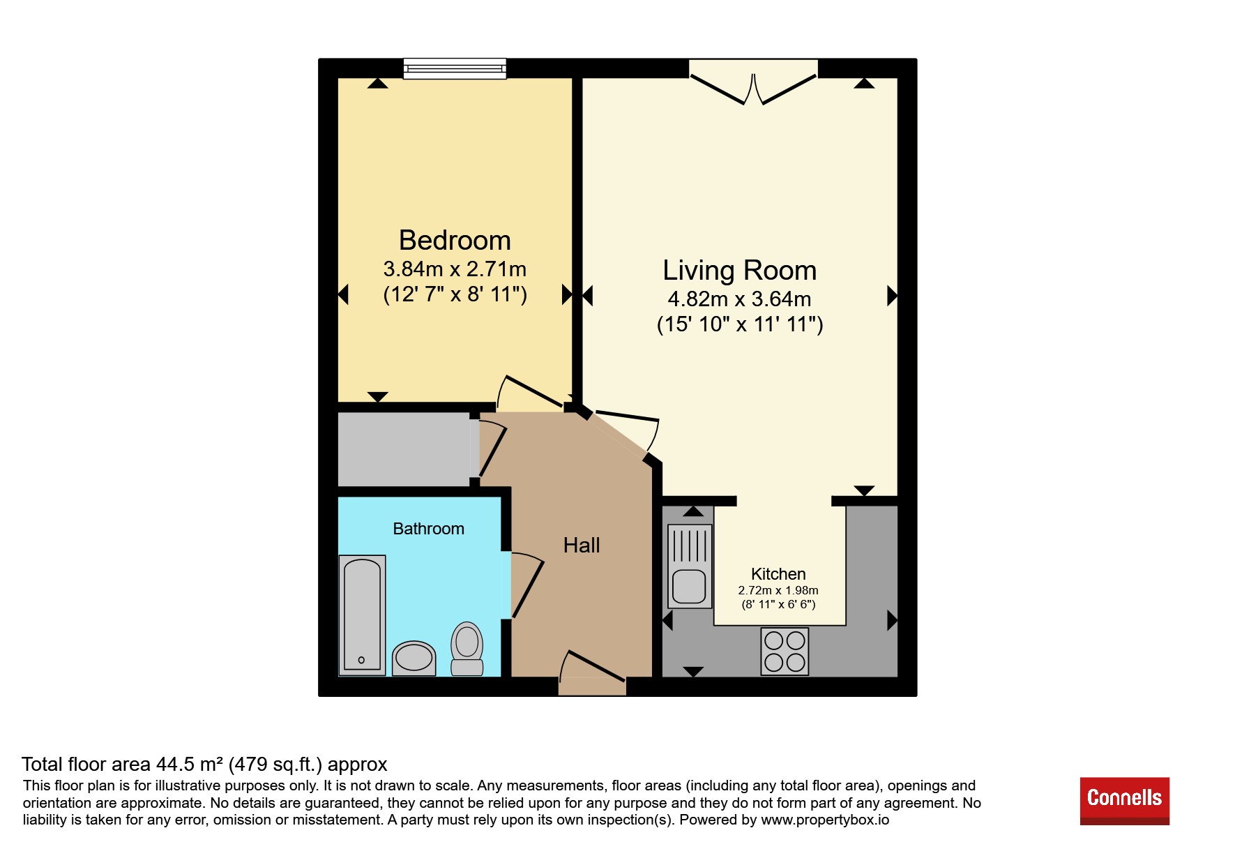 Apartment 10, Skyline, 165, Granville Street, Birmingham floorplan