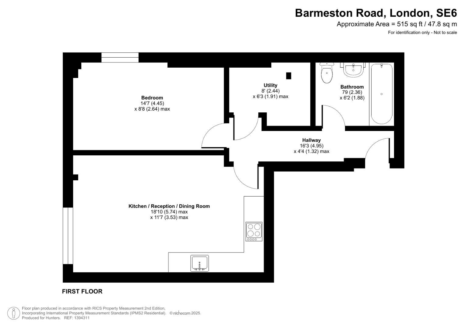 8-12 Barmeston Road, London floorplan