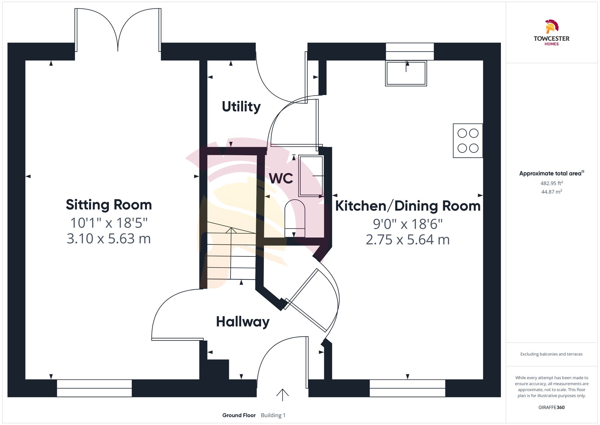 70 Hexham Street, Towcester floorplan