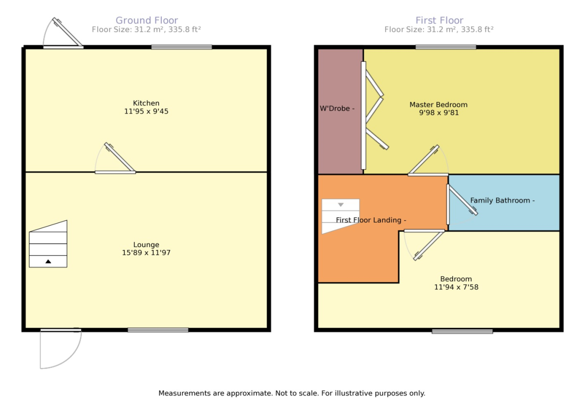 Sanctuary Close, Worcester floorplan