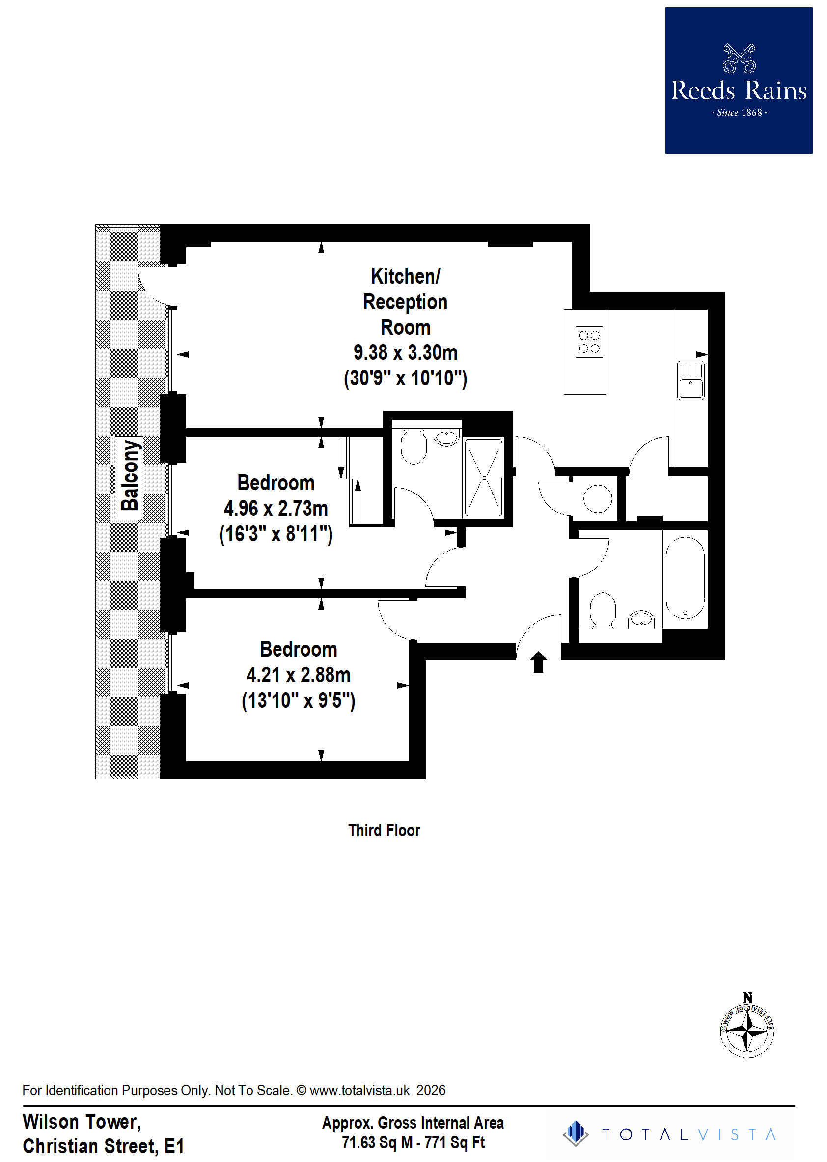 Christian Street, London floorplan