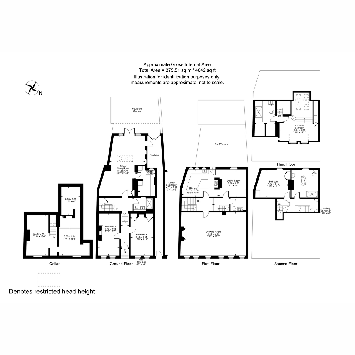 4, Castle Street, Warwick floorplan