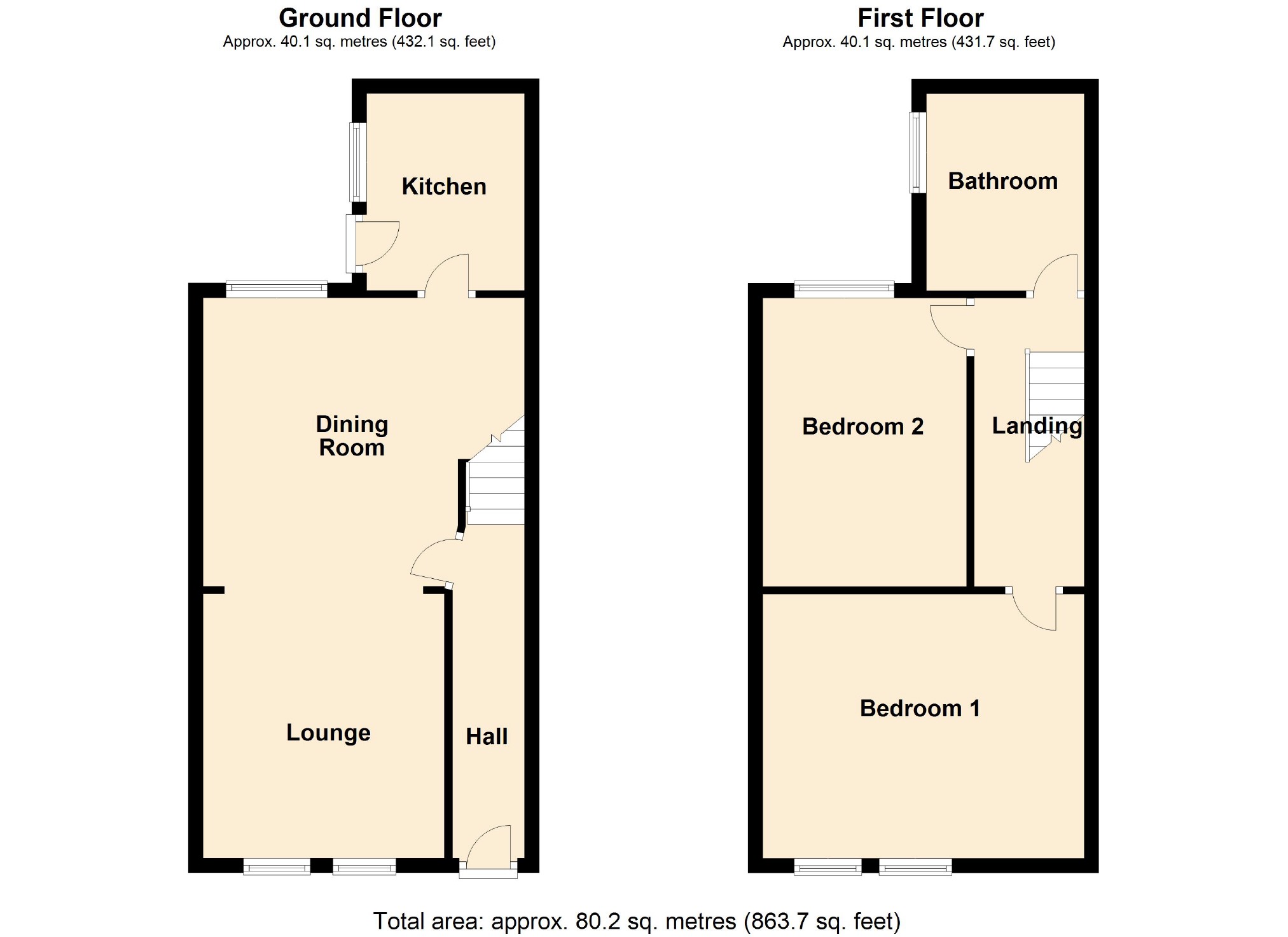 2 Bedrooms Terraced house for sale in Broom Lane, Levenshulme, Manchester M19