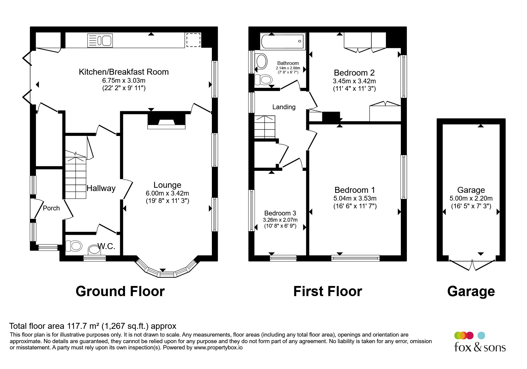 2, Elizabeth Gardens, Southsea floorplan
