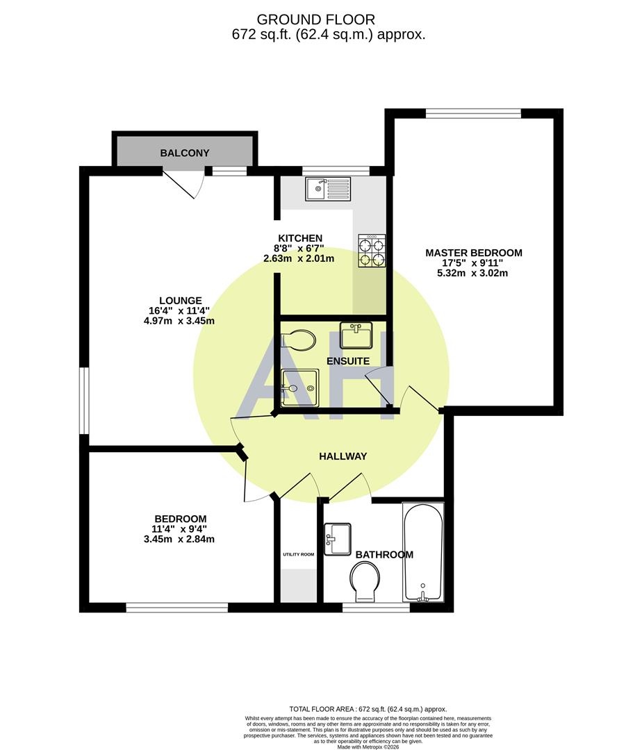 9, Waterside, Sale floorplan