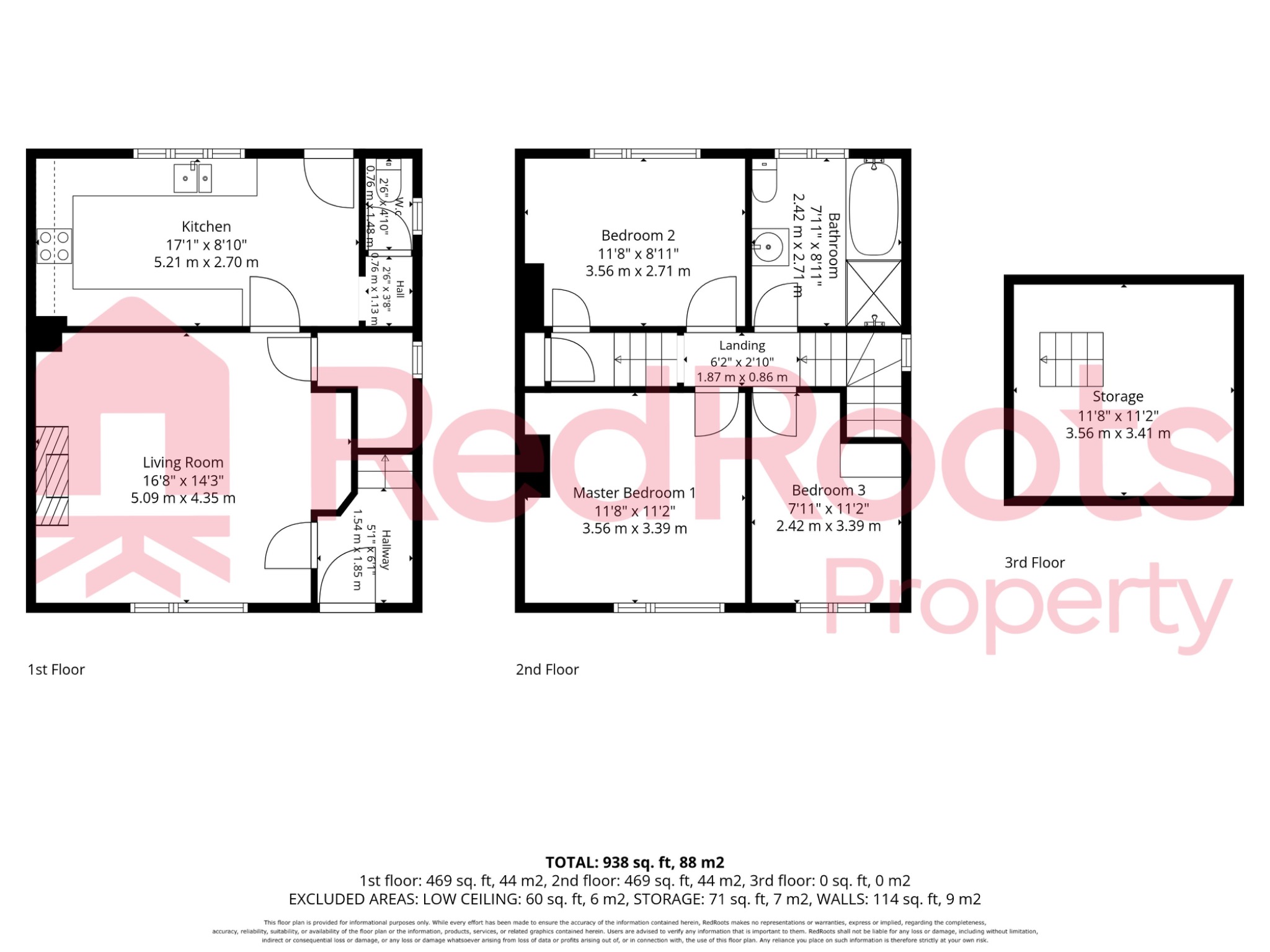5 Chadwick Road, Moorends, South Yorkshire floorplan