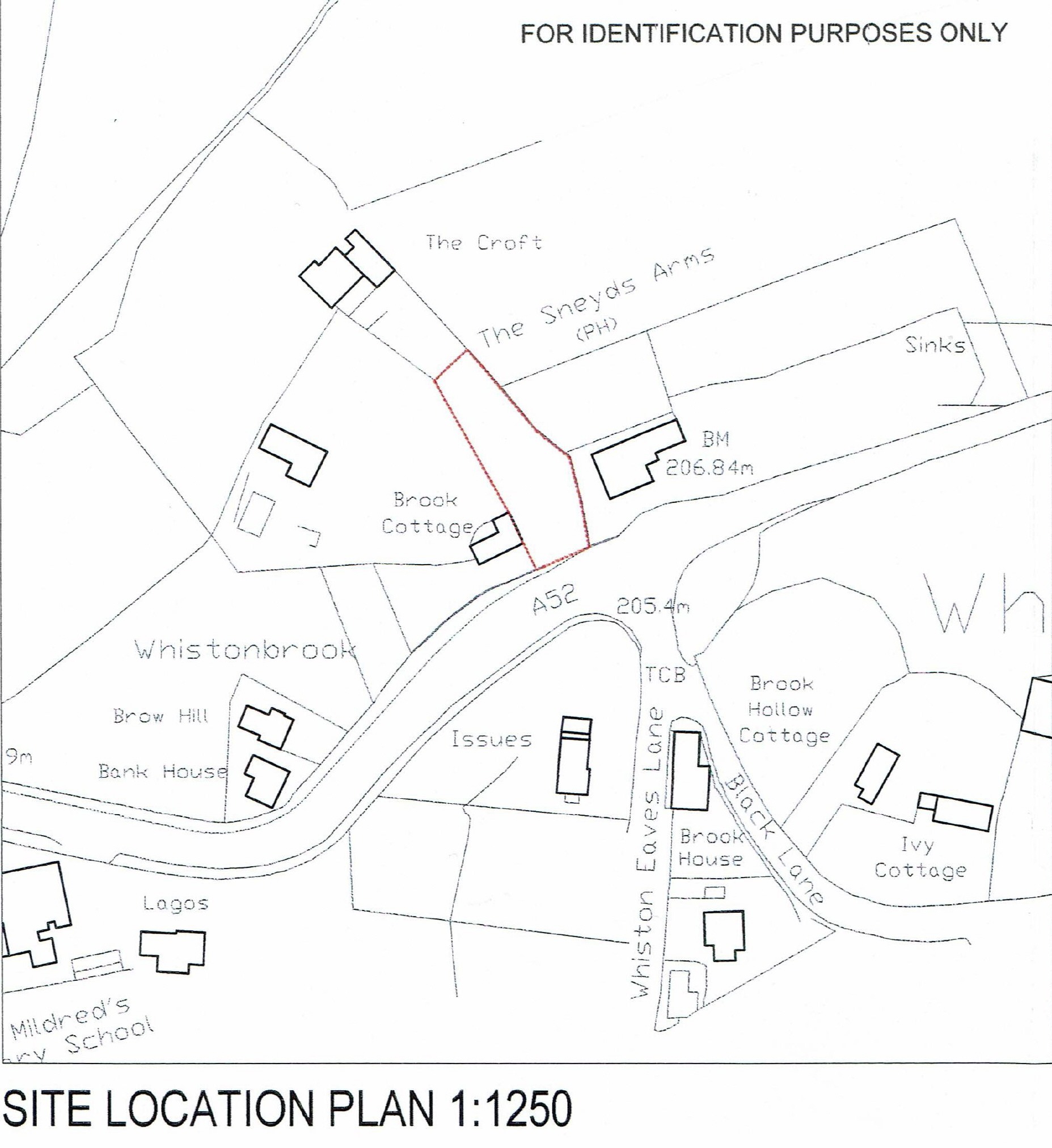 0 Bedrooms Land for sale in Black Lane, Whiston, Stoke-On-Trent ST10