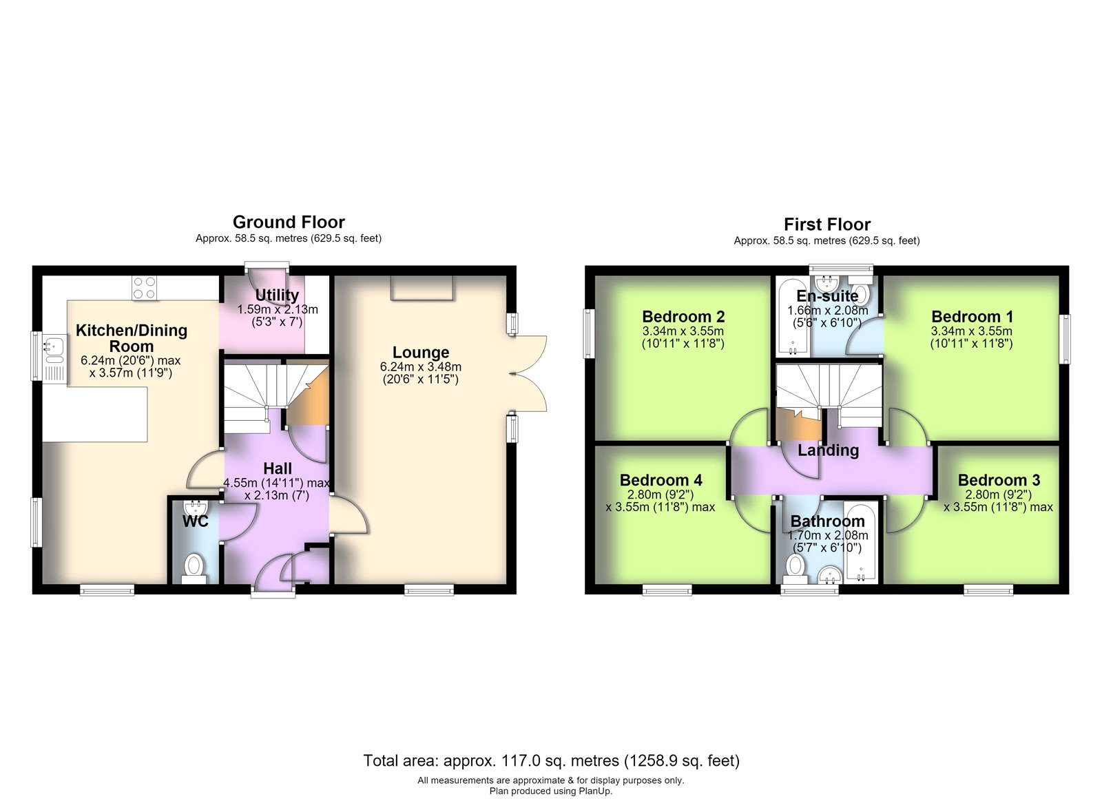 18, Judith Turley Close, Telford floorplan