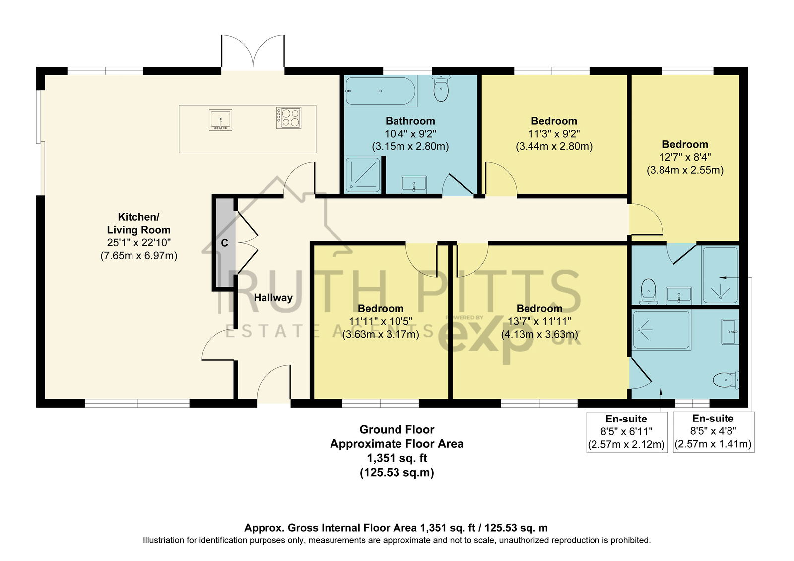 2a, Beacon View, Pontefract floorplan