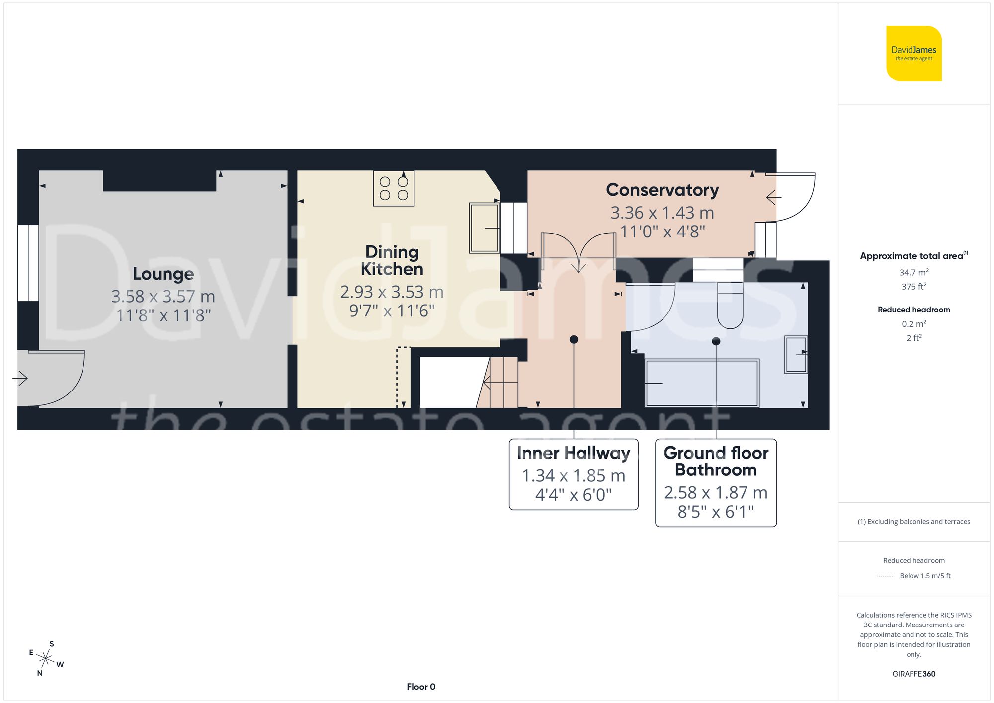 5 Farley Street, Nottingham floorplan