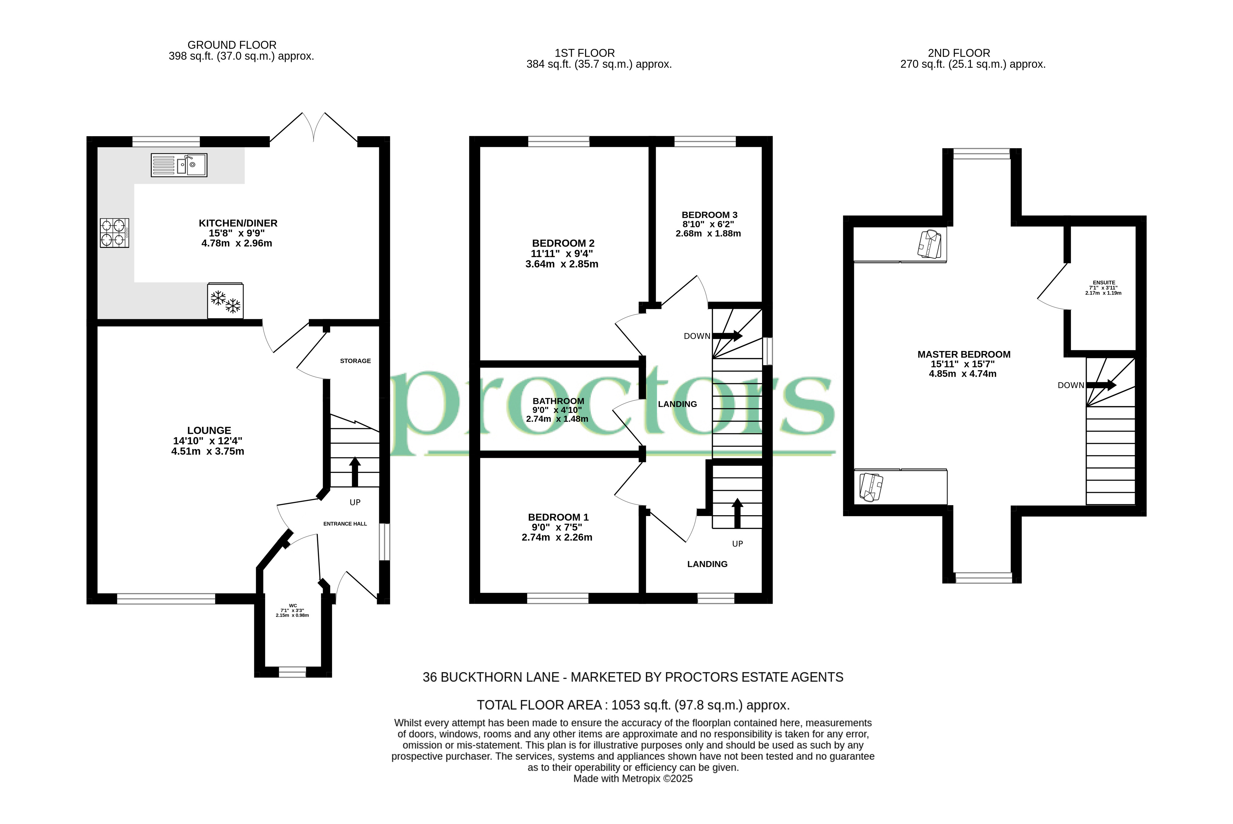 36, Buckthorn Lane, Blackburn floorplan