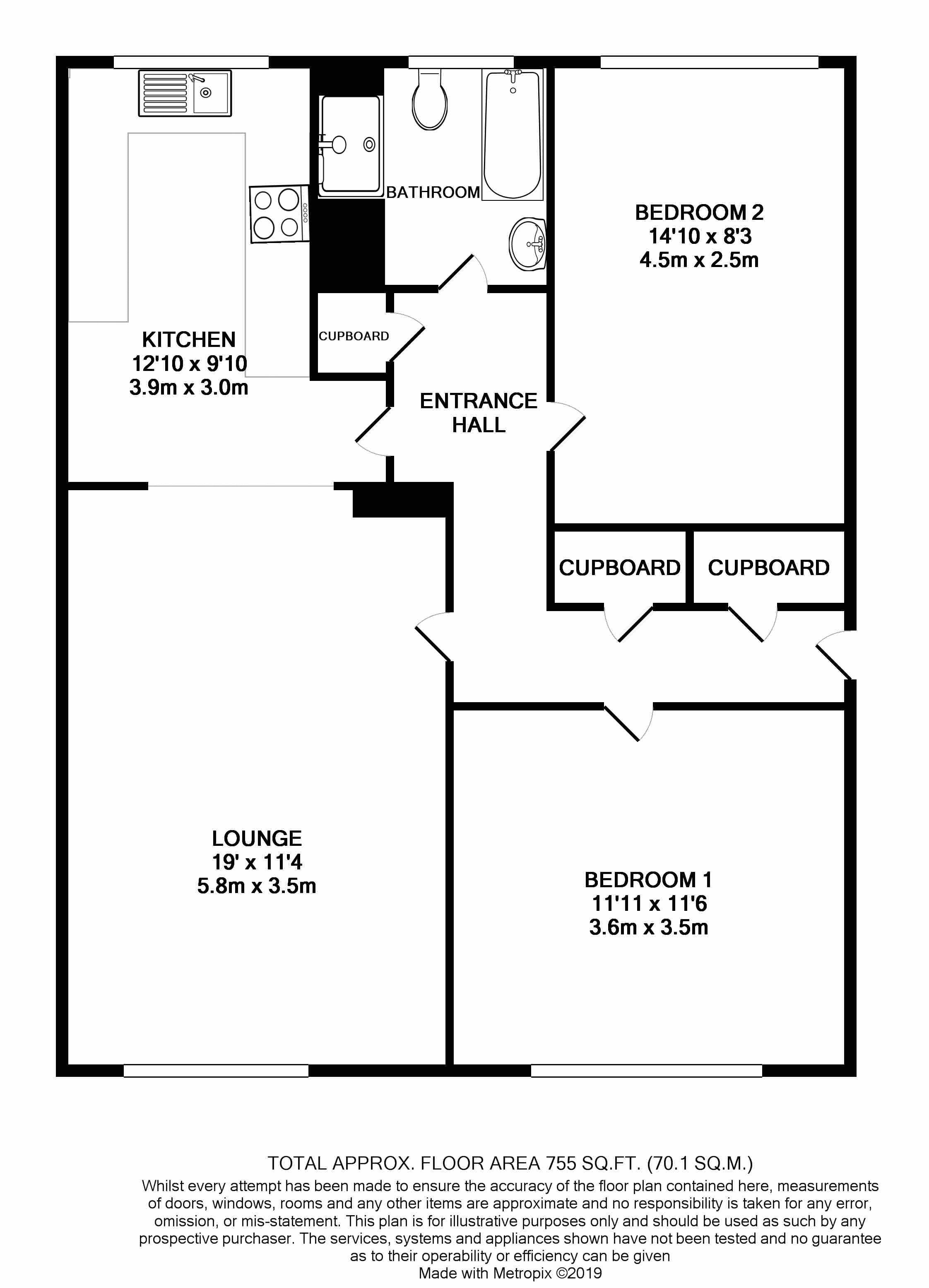 2 Bedrooms  for sale in Barnetts Shaw, Oxted RH8