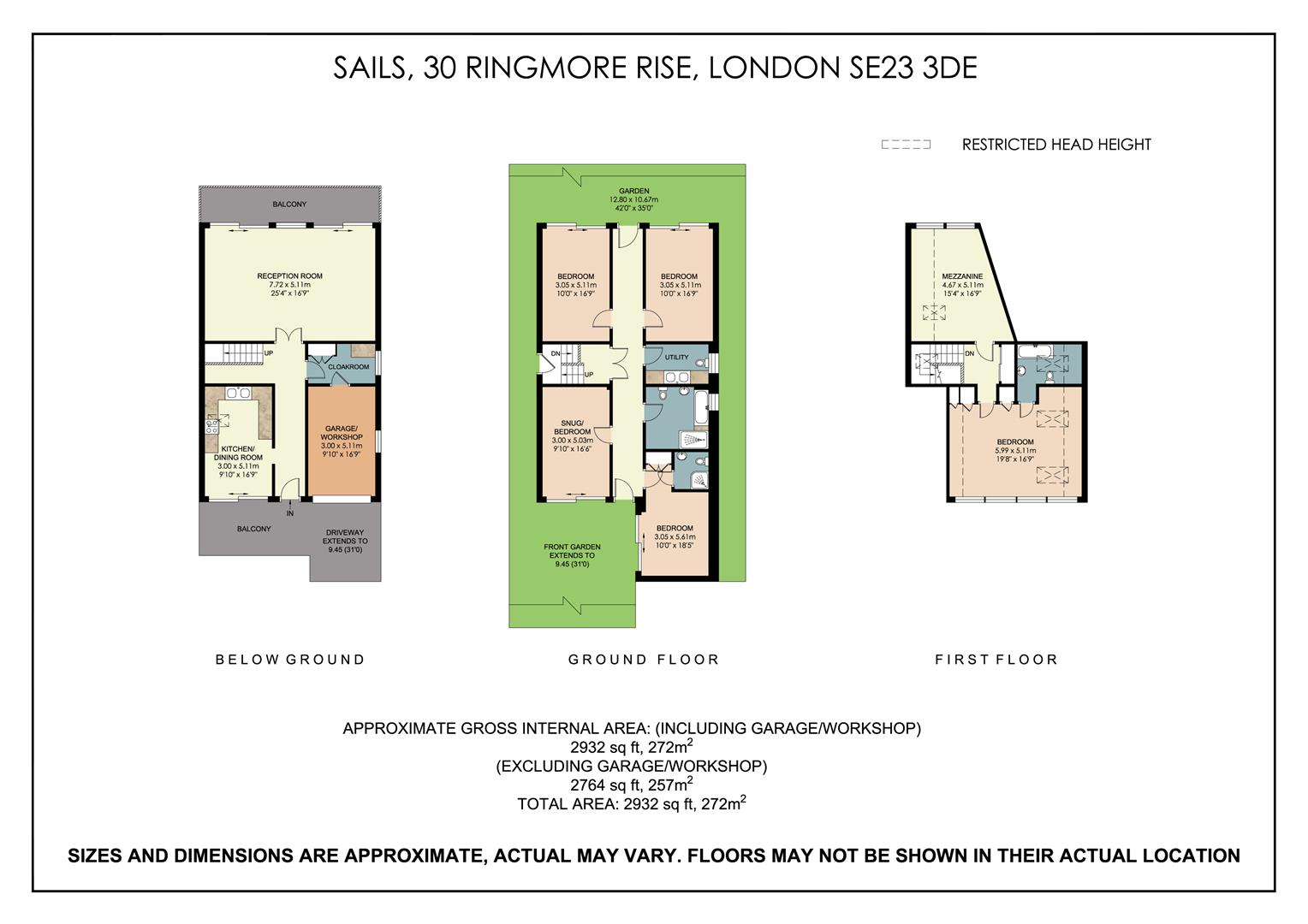 Sail House, 30, Ringmore Rise, London floorplan