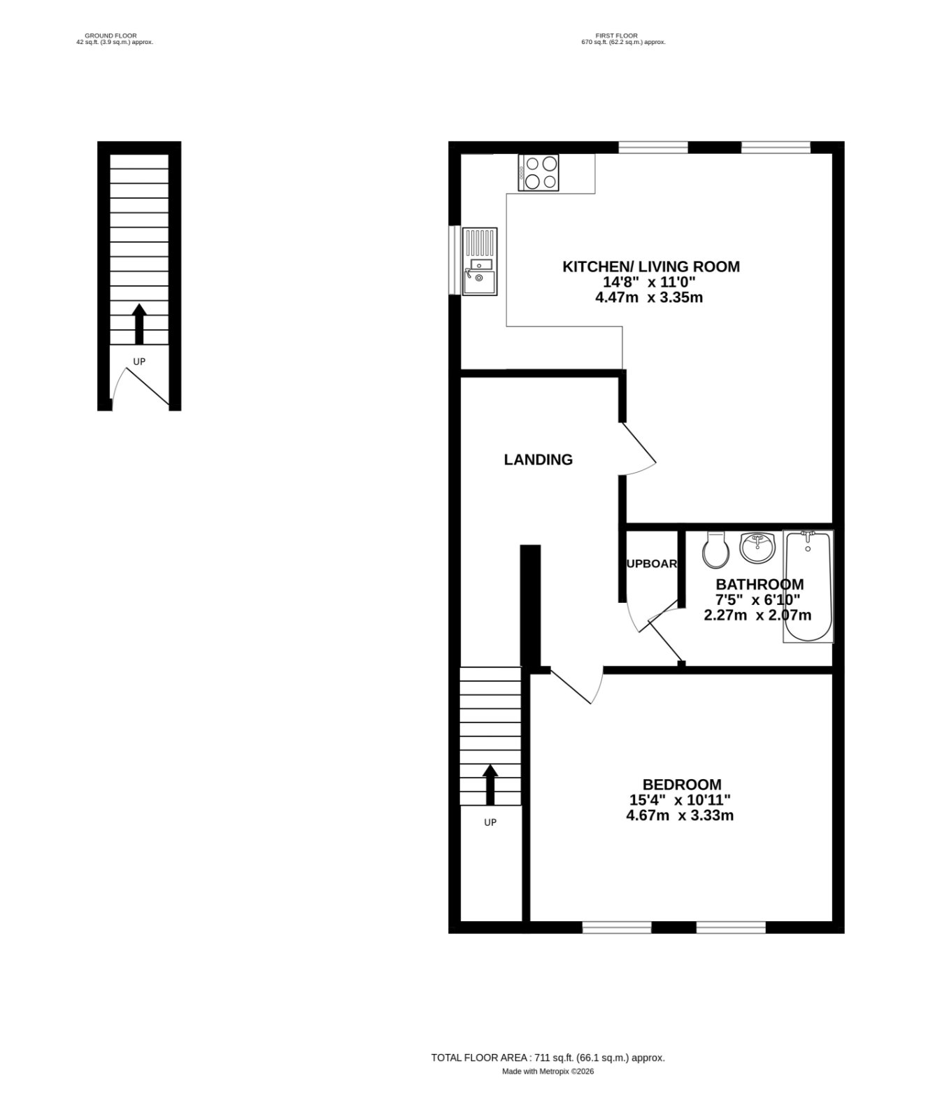 21, Dashers Close, Crowthorne floorplan