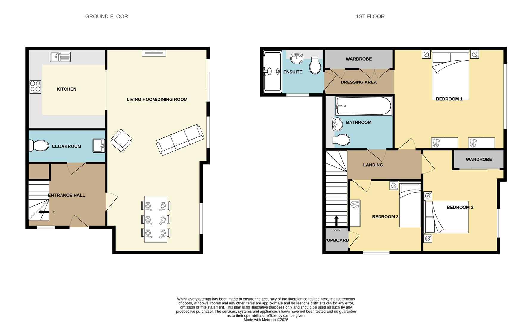 7, Genovesa Way, Eastbourne floorplan