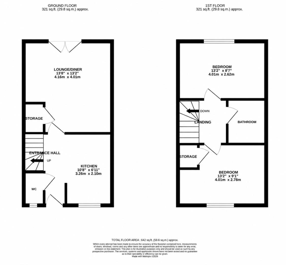 8, Greenhouse Close, Northampton floorplan