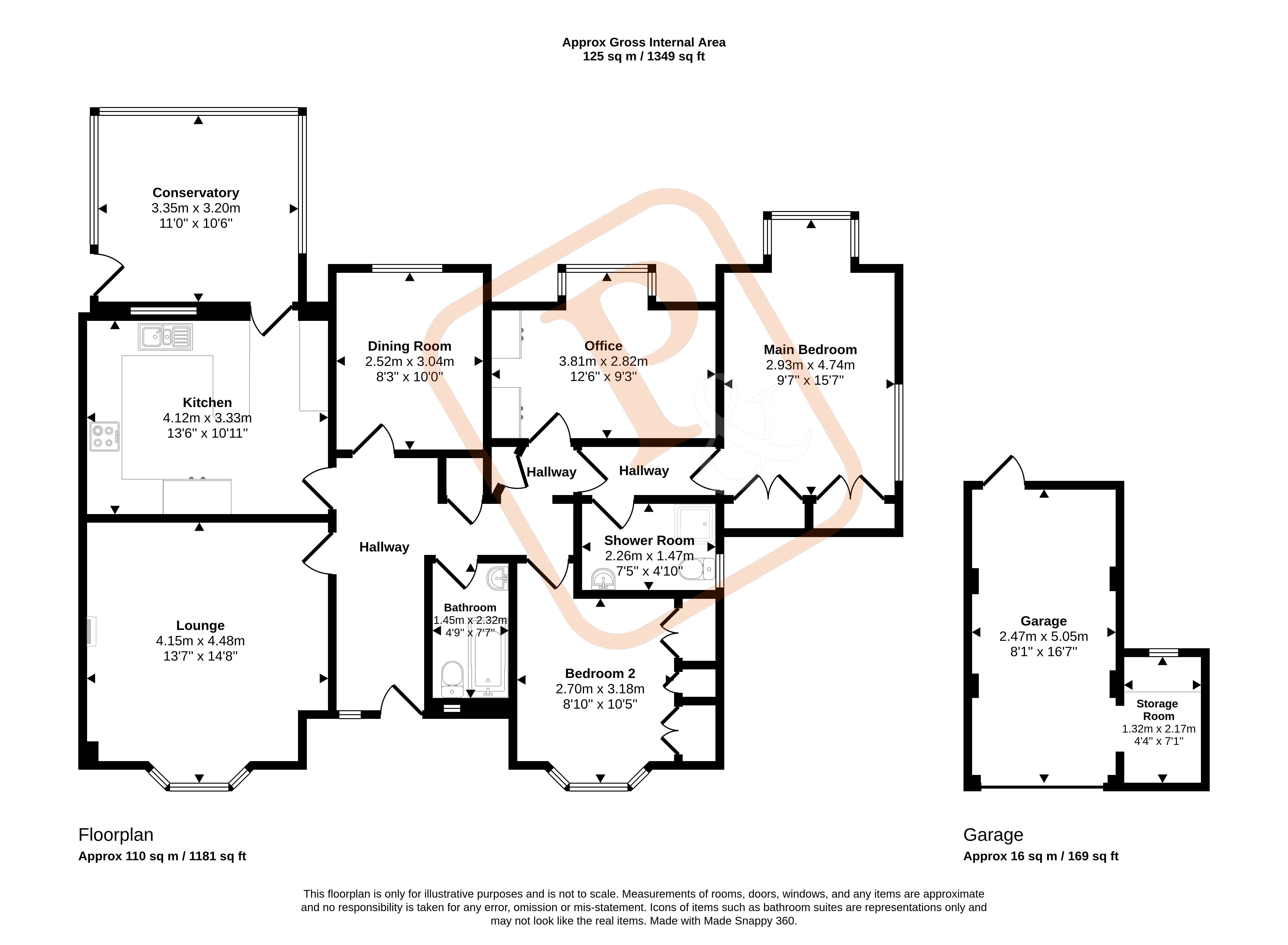 5, Bramble Way, Colchester floorplan